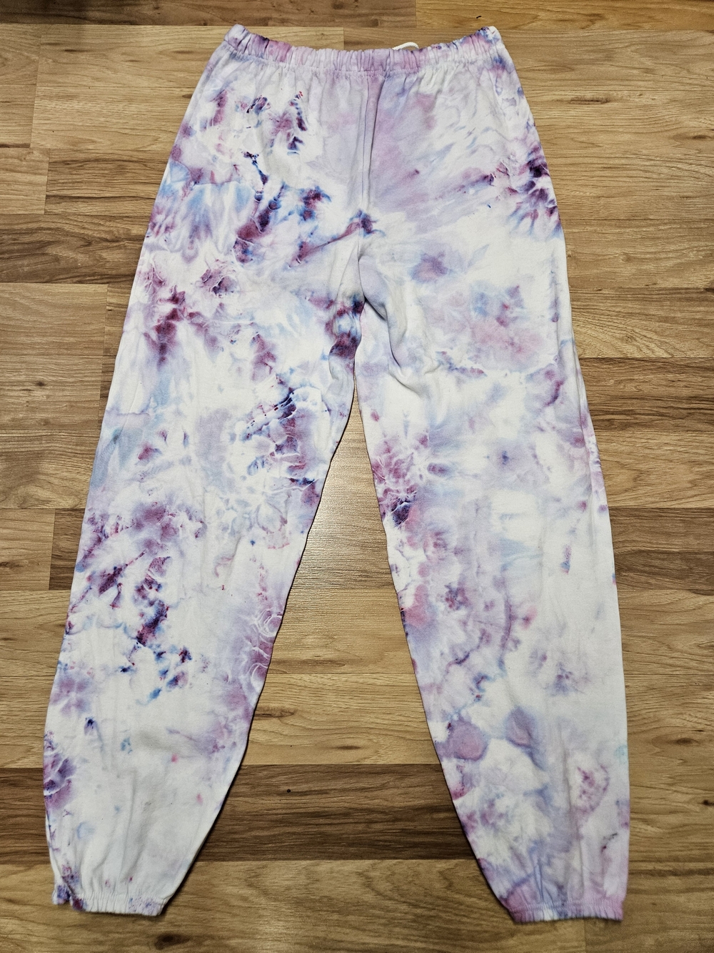 ☁️ 1-of-1 PASTEL CLOUD ICE DYED JOGGERS ☁️Dreamy custom ice dyed sweatpants
